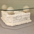 Vintage Postmodern Magnussen Ponte Steen Salontafel thumbnail 6