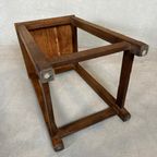 Brutalist Bijzet- Of Plantentafel – Eik thumbnail 11