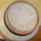 Vintage West Germany Vaas Vaasje Blauw Rood thumbnail 2