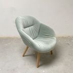HAY About A Lounge Chair High /soft Aal92 Fauteuil,onderstel Hout thumbnail 2