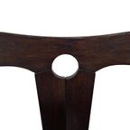 Vintage Brutalist Eiken Stoel Jaren 60 Massief Hout thumbnail 20