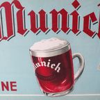 Reclamebord "Munich" Uit 1952. thumbnail 5