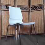 Marco Maran For Knoll – Gigi Chairs White, Set Of 8 thumbnail 5