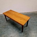Japandi Mid Century Vintage Salontafel Teakhouten Coffeetable thumbnail 3