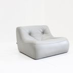 Kali Design Fauteuil Ligne Roset Michel Ducaroy Grijs Leder thumbnail 8
