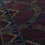 Subtiel Decoratief Vloerkleed Met Donkere Tinten 162x86cm thumbnail 3