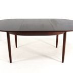 Palissander Ovalen Verlengbare Eettafel Tafel 'trespring' Vintage thumbnail 14