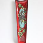 Tall San Marino Sgraffito Ceramic Wall Plate, 1950S thumbnail 8
