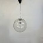 Large Limburg Glashütte Hanging Lamp Globe 1970S Germany thumbnail 16