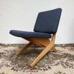 Scissor Chair Fb18 Van Jan Van Grunsven Voor Pastoe 1950'S thumbnail 9