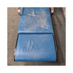 Blauw Lederen Lounge Stoel Futuro 3 Door Massimo Iosa Ghini Voor Moroso - Italië Jaren 80 thumbnail 22