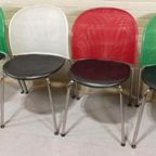 4 Postmodern Orta Stoelen, Christoph Hindermann, Dietiker thumbnail 16