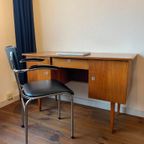 Vintage Retro Mid Century Teak Bureau thumbnail 2