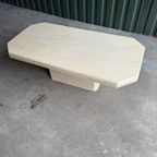 Vintage Travertin Salontafel thumbnail 8