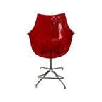 Christophe Pillet - Driade - Meridiana - Hard Plastic Design Bar Stool On Four-Legged Base - Coun thumbnail 3