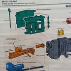 Vintage Militaire Werkplaats-instructieposter thumbnail 2