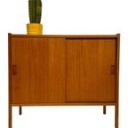 Vintage Dressoir Compacte Kast Jaren 60 Teak Fineer thumbnail 2