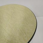 Vintage Klein Planten Bijzettafel Met Cremekleurig Blad thumbnail 3