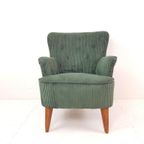 Artifort Fauteuil Donkergroen | Groene Ribstof Theo Ruth thumbnail 5