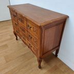 Vintage Queen Ann Ladekastje, Commode Dressoir Ladekast Badkamermeubel 307 thumbnail 6