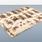 Italian Design Fur Blanket/Rug / Tapijt / Vloerkleed From Pietro Bruno thumbnail 3