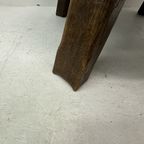 Brutalist Solid Wooden Coffee Table , 1970’S thumbnail 19