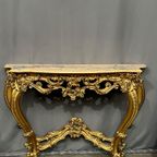 Baroque Style Console With Mirror. thumbnail 10
