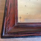 Frans Gehout Spiegeltje 43x37 Cm Antiek thumbnail 6