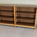 Vintage Design Houten Boekenkast Wandmeuble thumbnail 12