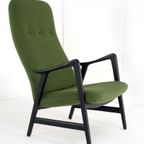 Alf Svensson Kontur Fritz Hanzen Fauteuil Stoel New Upholstery Vintage thumbnail 13
