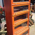 Klassieke Mahonie Vitrinekast, Boekenkast (globe Wernicke thumbnail 4