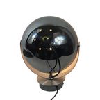 Pop Art / Space Age Design - Chrome Table Lamp & Spot - Globe Shaped thumbnail 7