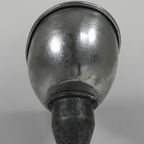 Industriele Aluminium Straatlamp, Wandlamp, Jaren 50 thumbnail 3