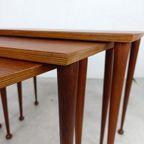 Vintage Nesting Tables Mimiset Teak thumbnail 12