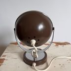 Bruine Vintage Eyeball Lamp, Jaren 70. Space Age Design thumbnail 9