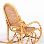 Vintage Thonet Style Rocking Chair thumbnail 9