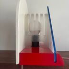 Memphis Stijl 80'S Ettore Sottsass Ikea Wandlamp Driehoek. thumbnail 5