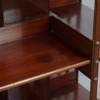 Zeer Mooie Grote Antieke Houten Engelse Boekenmolen Met Een Cast Iron Base thumbnail 5