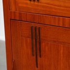 Prachtige Schuitema Art Deco Vitrinekast Met Verlichting Uit De Decoforma Serie thumbnail 4