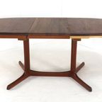 Ovalen 2x Verlengbare Eettafel Massief Teak Deens thumbnail 13