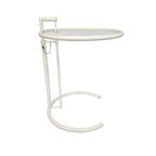 Design Side Table - Eileen Gray Stijl - Metaal - Glas - 80S thumbnail 2