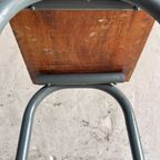 Upcycled Industrial Labratory Stool thumbnail 3