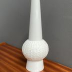 White Bisuit Ceramic Vase By Kpm 1960S thumbnail 7