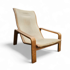 Mid-Century Pulkka Lounge Chair By Ilmari Lappalainen For Asko, Finland, 1960S, Set Of 2 thumbnail 5