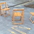 Set Van 4 Aldo Jacober Trieste Klapstoelen, Bazzani Italy thumbnail 15