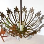 Retro Vintage Hanglamp Antiek Goud Kleur Plafondlamp thumbnail 4