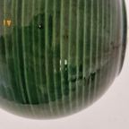 * Antieke Groene Keramieke Bolvaas thumbnail 7