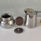 Vintage Postmoderne Gb Kitty Oro Guido Bergna Mokka Pot thumbnail 9