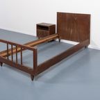 Mid-Century Italian Modern Single Bed From Paolo Buffa, 1950S thumbnail 2