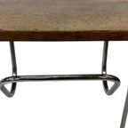 Vintage Art Deco / Bauhaus Stijl Bijzettafel Sidetable 60's thumbnail 12